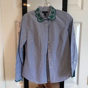 JCREW WOMEN COLLARED SHIRT